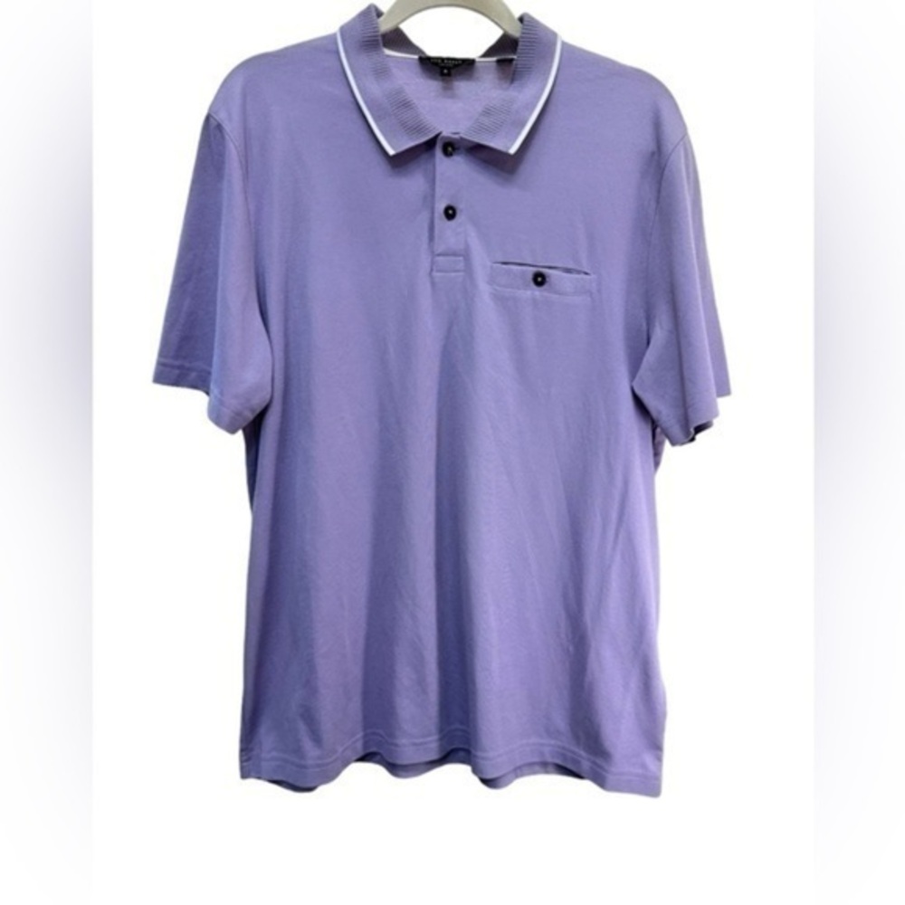 Ted Baker London TORTILA Polo Shirt With Striped Details